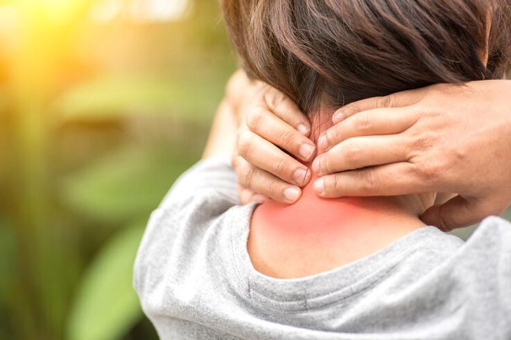 Osteocondrosis de la columna cervical.